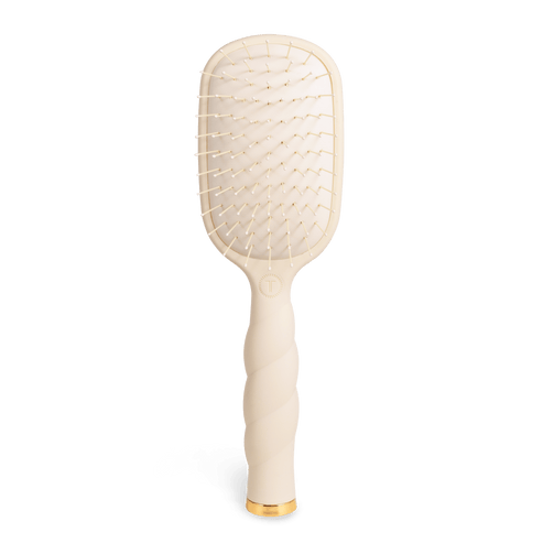 Teleties Detangler Hair Brush for Fine Hair in Tan