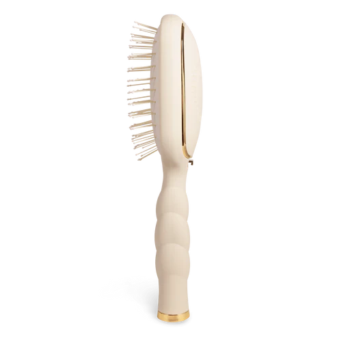 Teleties Detangler Hair Brush for Fine Hair in Tan