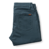 Duck Head | Slim Fit Pinpoint Canvas Five-Pocket Pant in Midnight Navy