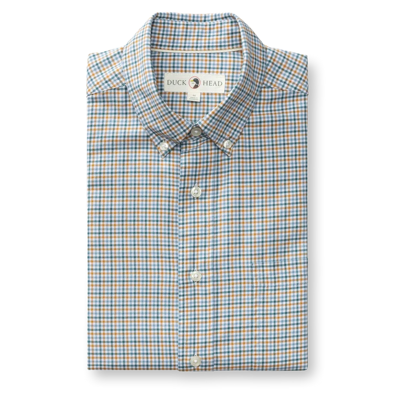 Duck Head | LS Cotton Oxford Sport Button Down in Amberwood