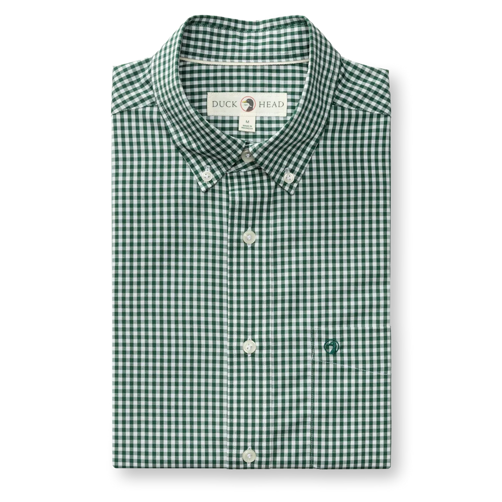 Duck Head | LS Performance Poplin Sport Shirt in Pritchard Plaid