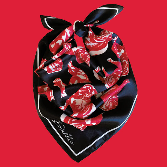 Sic 'em Gameday Scarf in Black