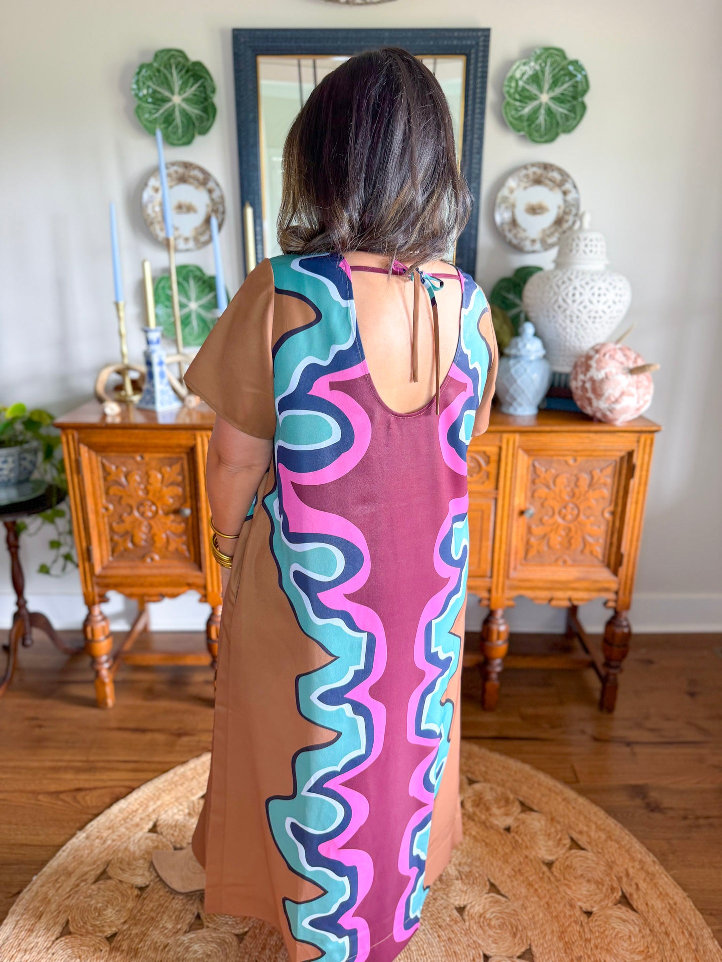 Crosby | Coco Dress in Serpentine