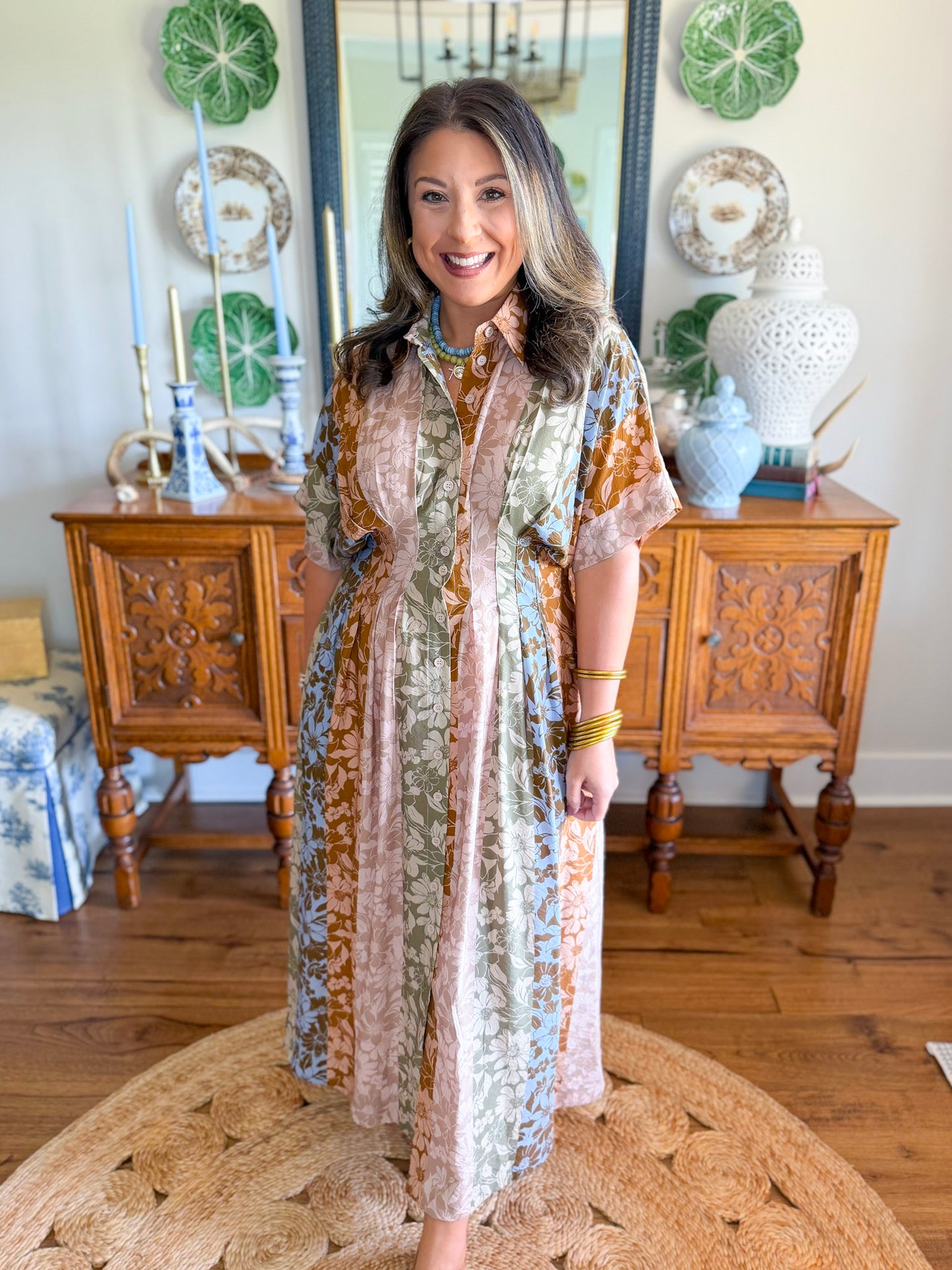 Wildflower Mosaic Dress