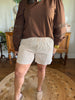 Adrienne | Faye Shorts in Biscuit Gingham
