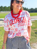 Stewart Simmons | GA Team Toile Embroidered Tee