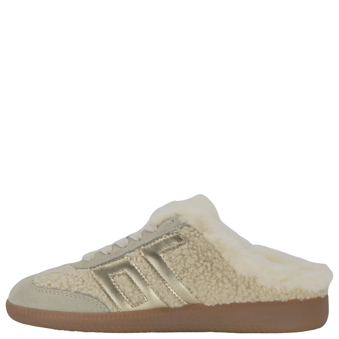 Back 70 EASTER FL in BUTTER GOLD Backless Sneakers