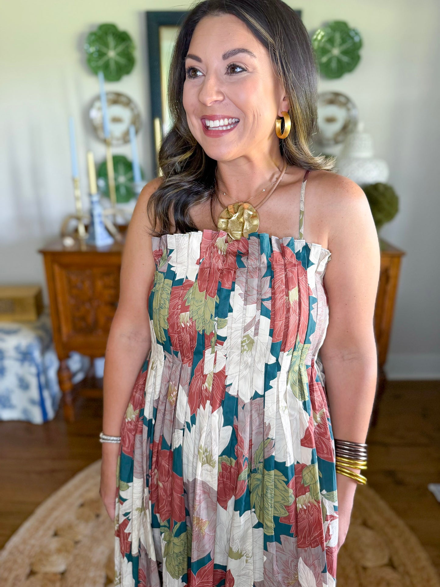 Evergreen Estate Midi Dress
