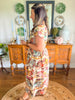 Painted Countryside Midi Dress