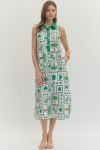Coastal Canopy Midi Dress