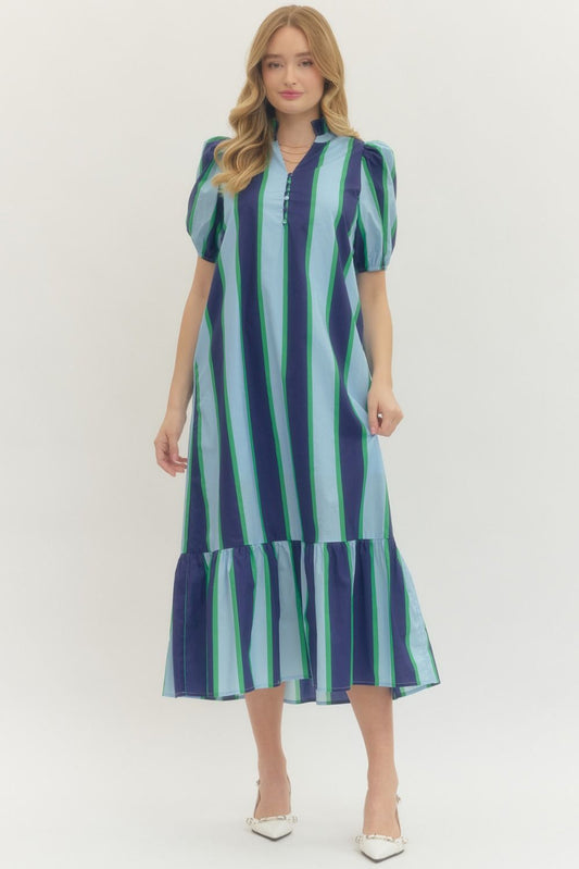 Boardwalk Breeze Midi Dress
