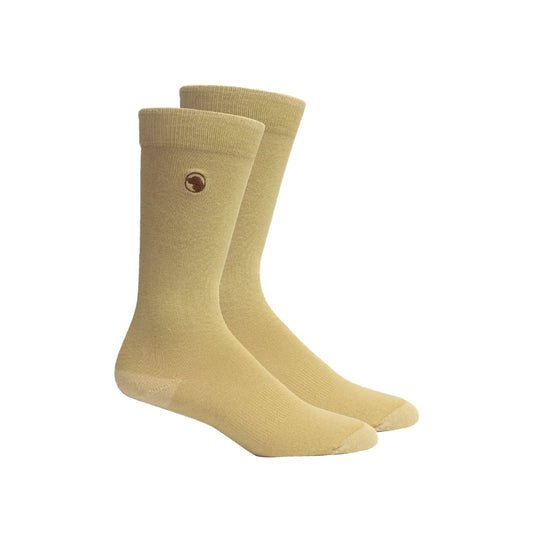 Brown Dog | Everyday Basic Socks in Khaki