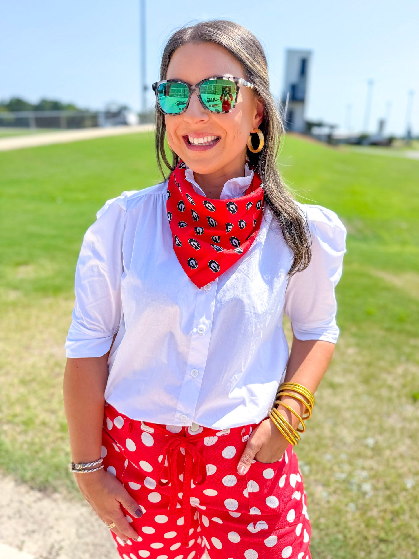 Georgia Logo Kerchief and Scarf