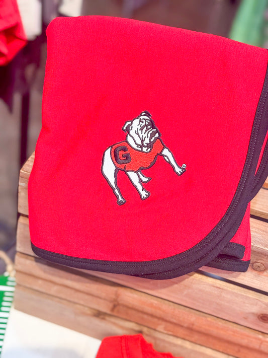 Georgia Bulldog Blanket
