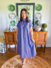 Vivienne Striped Midi Dress