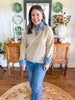 Karlie | Denim Collar Novelty Sweater