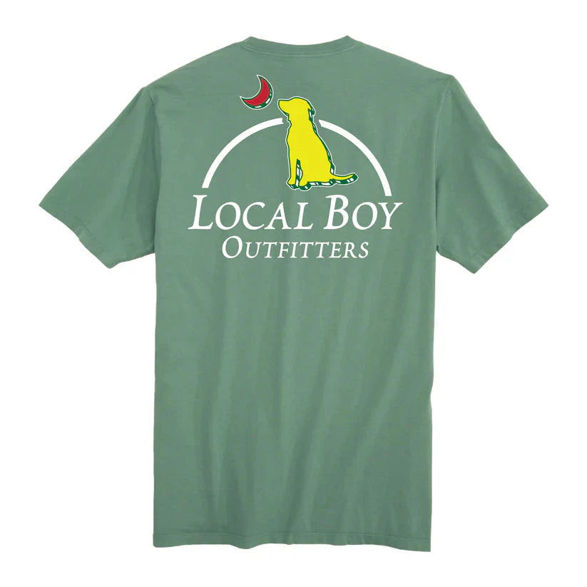 Local Boy | Youth Fairway T-Shirt in Light Green