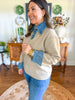 Karlie | Denim Collar Novelty Sweater