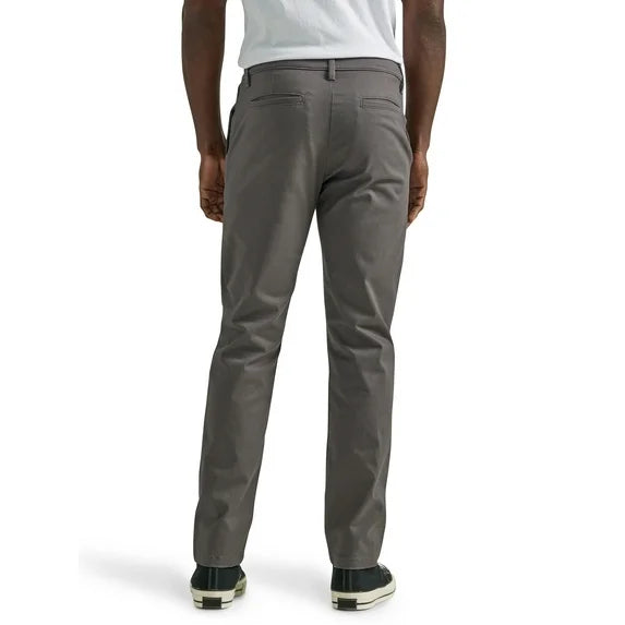 Lee | Legendary Flat Front Slim Straight Pant in Charcoal