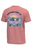 Southern Point | Youth Pontoon Pulling Greyton's Gang T-Shirt in Coral