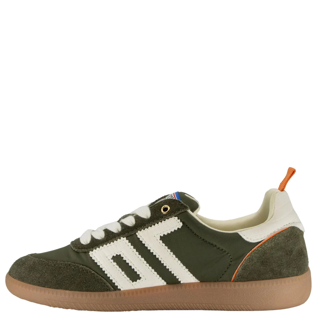 Back 70 Ghost in Olive Orange Milk Sneakers