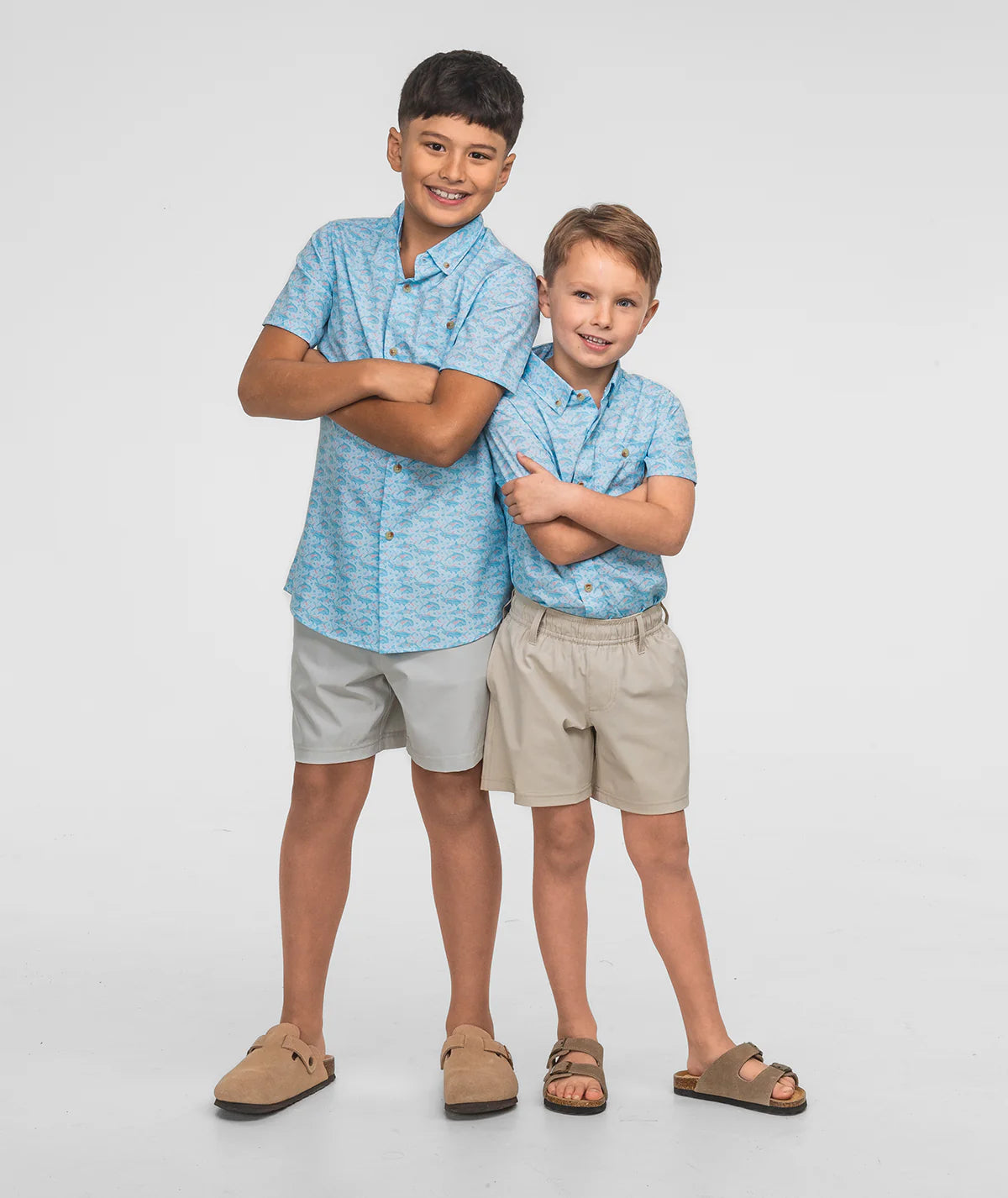 Southern Shirt Company | Boys Grand Slam Baja Short Sleeve Shirt