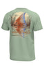 Southern Point | Youth Greyton Redfish T-Shirt in Smoke Green