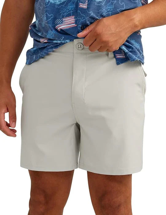 Huk Pursuit Shorts in Khaki