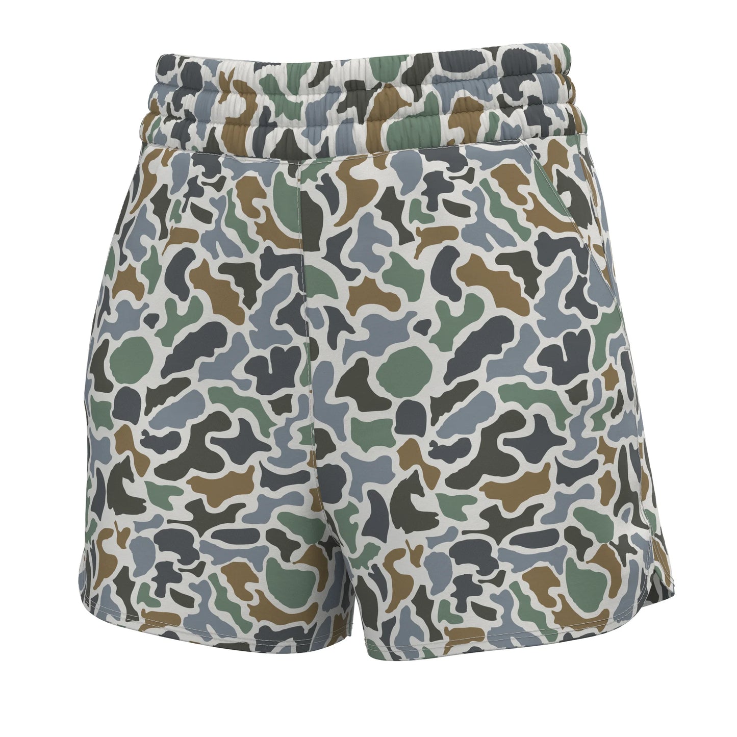 Local Girl High-Waisted Volley Shorts in LocalFlage Bluff