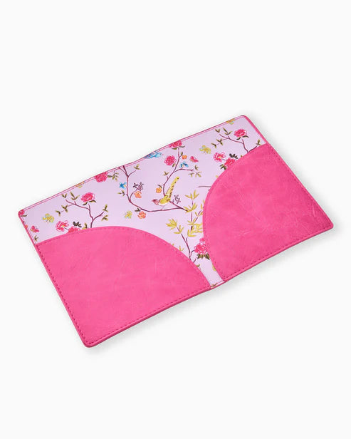 Hot Pink Mahjong Card Folio