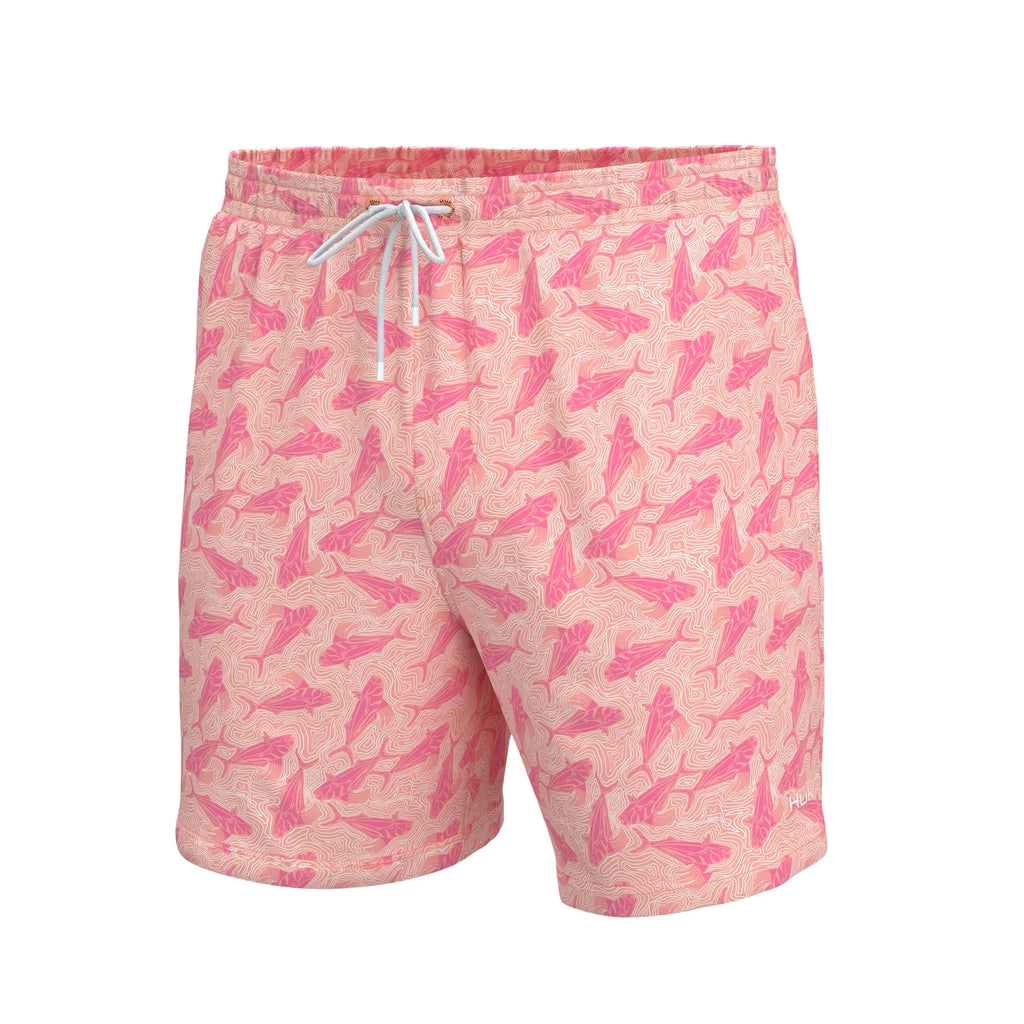 Huk Pursuit Volley Shorts in Rooster Wake