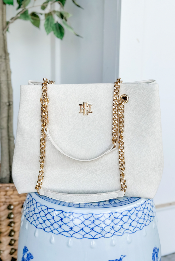 Blair Tote in Cream