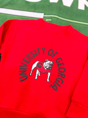 Youth University of Georgia Red Sweatshirt
