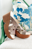 Naked Feet Brio Heeled Sandal in Gold