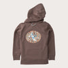 Prodoh | Boys' Spinnerbait Hooded Sweatshirt in Coffee Quartz