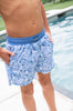 Prodoh I Boys' Oyster Shell Print Swim Trunks