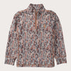 Prodoh | Boys' Quilted Zip Pullover in Neutral Camo