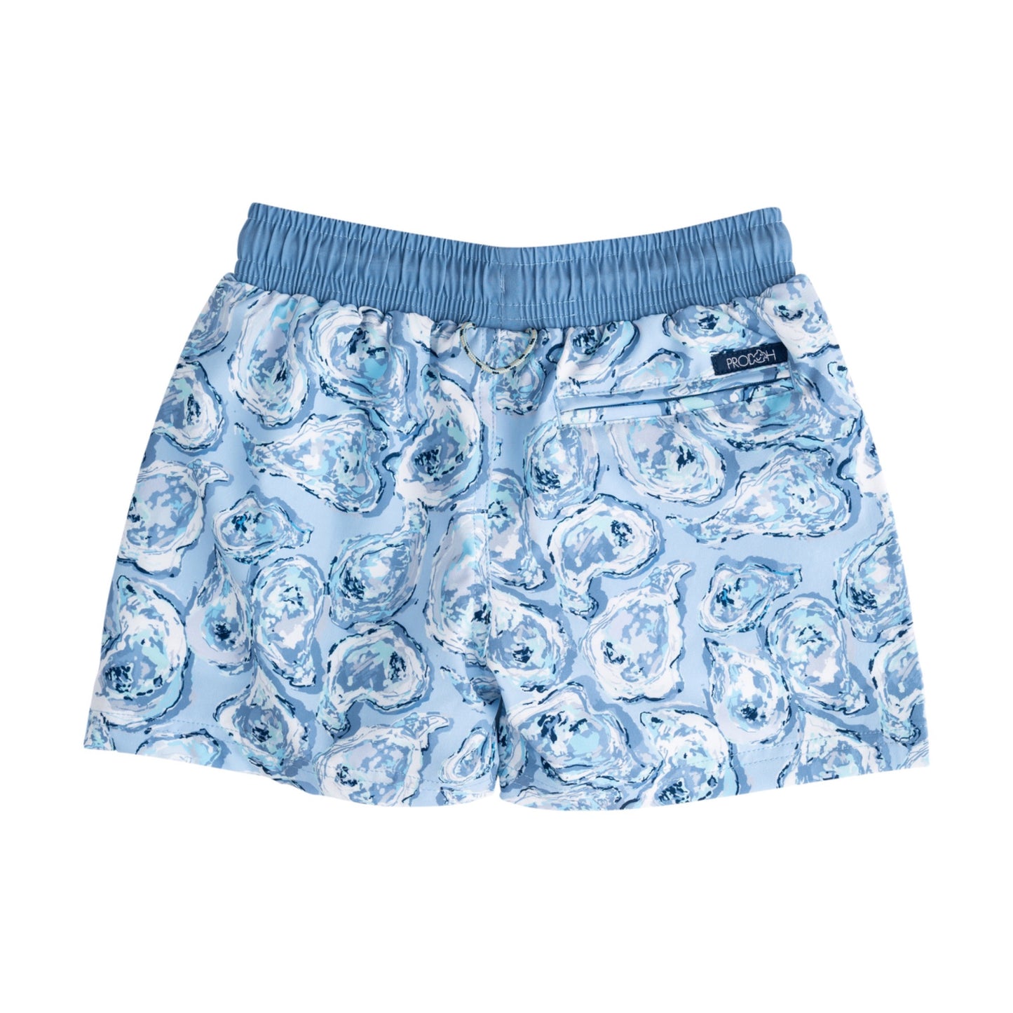 Prodoh I Boys' Oyster Shell Print Swim Trunks