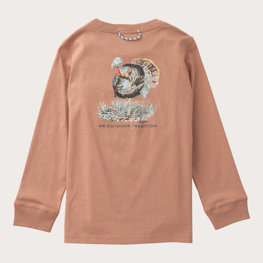 Prodoh | Boys' Long Sleeve Turkey Cotton T-Shirt