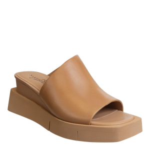Naked Feet Infinity in Camel Wedge