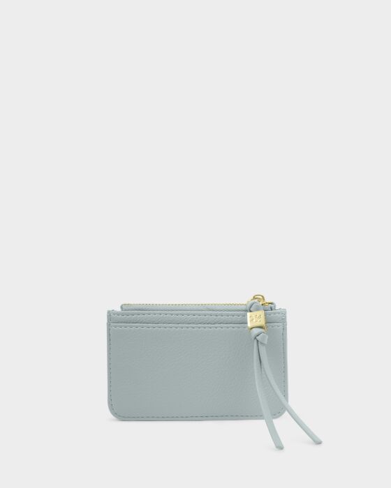 Katie Loxton | Gift Boxed Suedette Coin & Card Holder in Duck Egg Blue