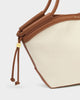 Katie Loxton | Florence Mini Tote Bag in Canvas/Cognac