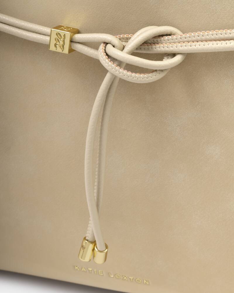 Katie Loxton | Lori Suedette Tote Bag in Desert Tan