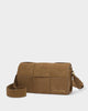 Katie Loxton | Taya Suedette Crossbody Bag in Caramel