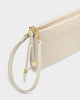 Katie Loxton | Nova Hand Woven Small Shoulder Tote in Oyster