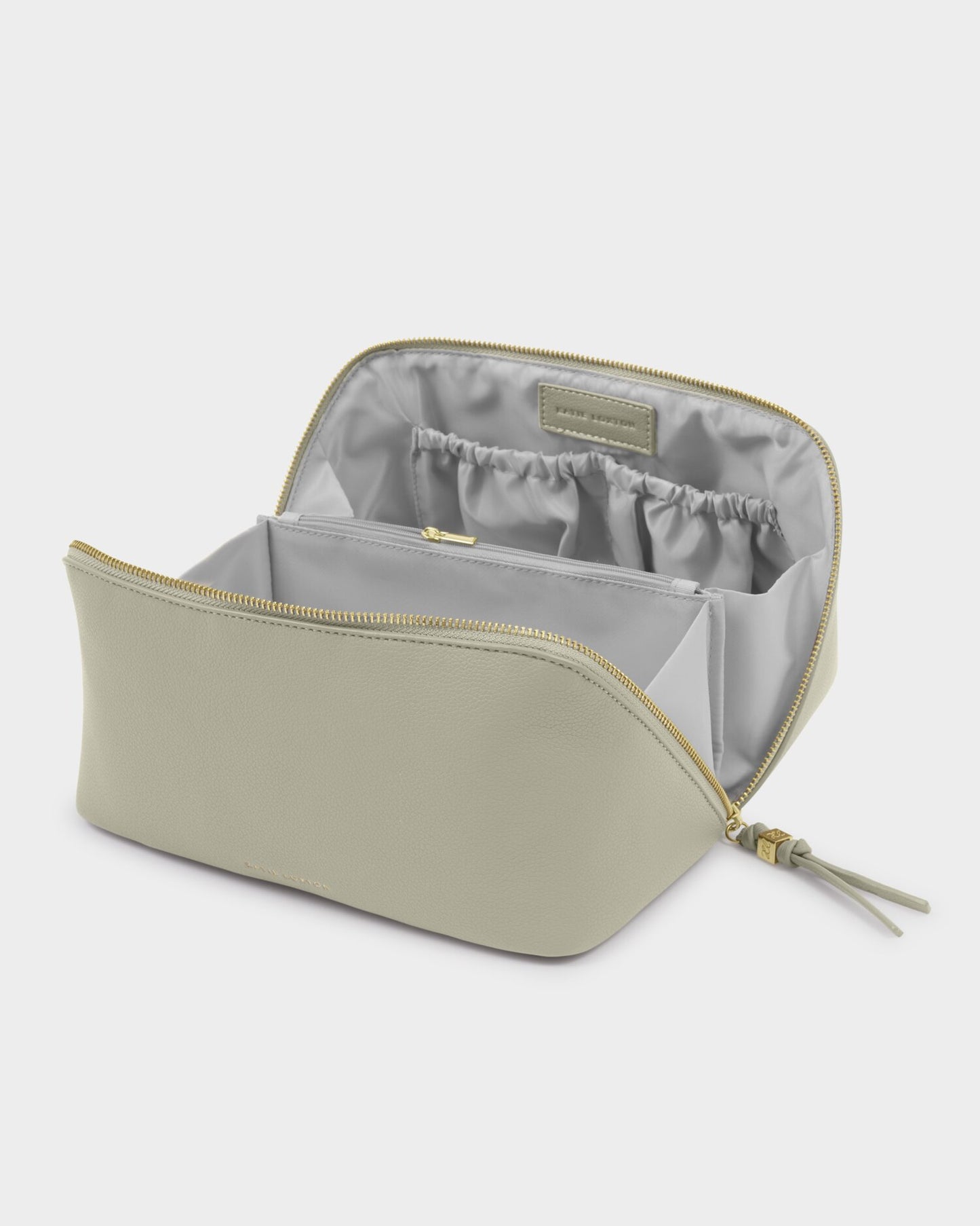 Katie Loxton | Soho Large Make Up Bag in Green Mist