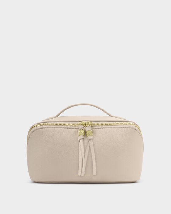 Katie Loxton | Soho Large Make Up Bag in Oyster