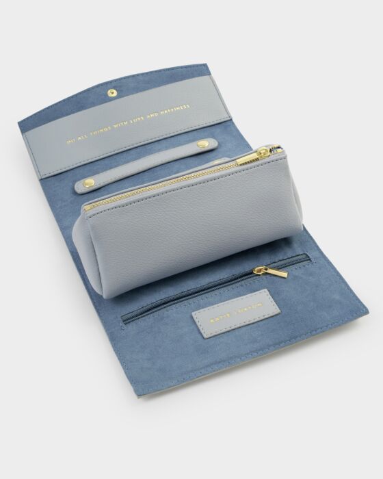 Katie Loxton | Travel Jewelry & Accessories Organizer in Moonstone Blue