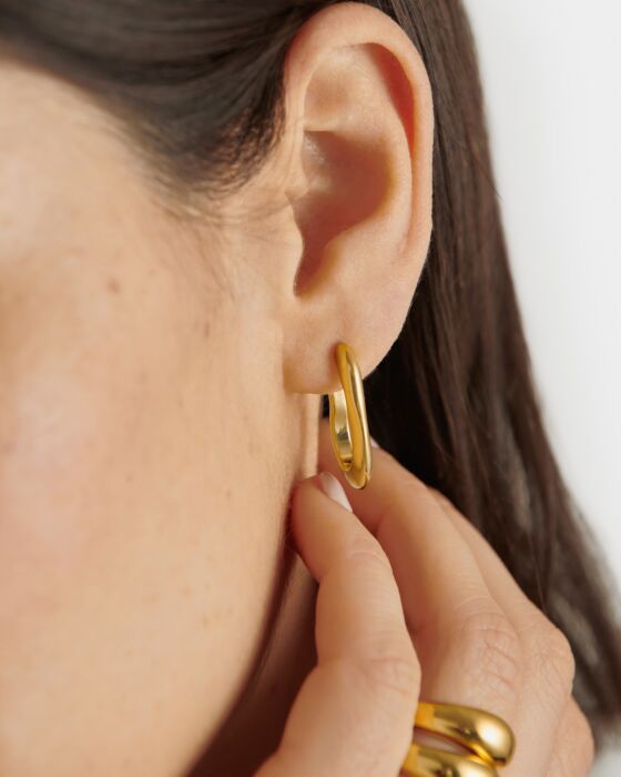 Katie Loxton | Hera Waterproof Gold Hoop Earrings