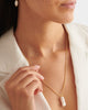 Katie Loxton | Pearl Lustre Waterproof Gold Lariat Necklace